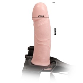 Strap on sa otvorom za penis i vibracijom  BW 22039-9